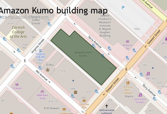 Campus Buildings Near Amazon Kumo: Offices and Facilities Overview