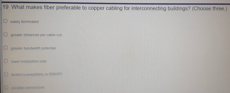 Why Fiber Is Better Than Copper for Interconnecting Buildings
