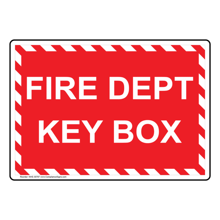 Fire Dept Signs on Buildings: Compliance Rules for Property Owners