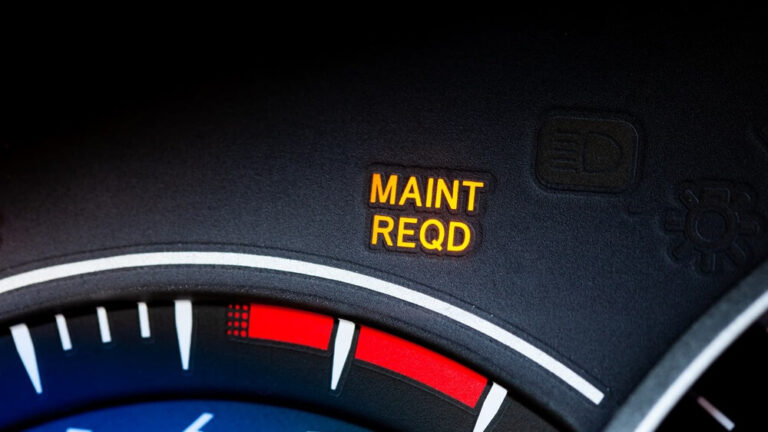 What Does MAINT REQD Mean? Dashboard Warning Light Explained