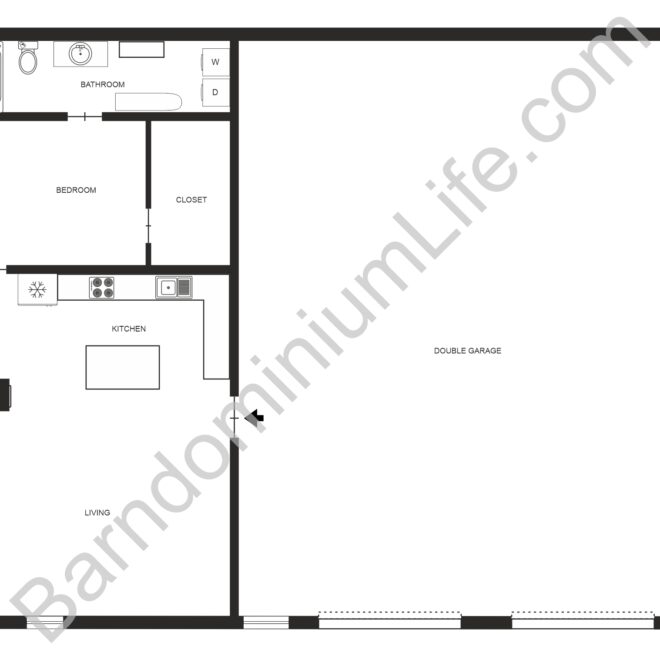 Pole Buildings With Living Quarters: Floor Plans and Permit Issues
