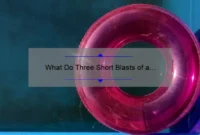 What Do Three Short Blasts of a Horn Indicate? Boating and Safety Signals Explained
