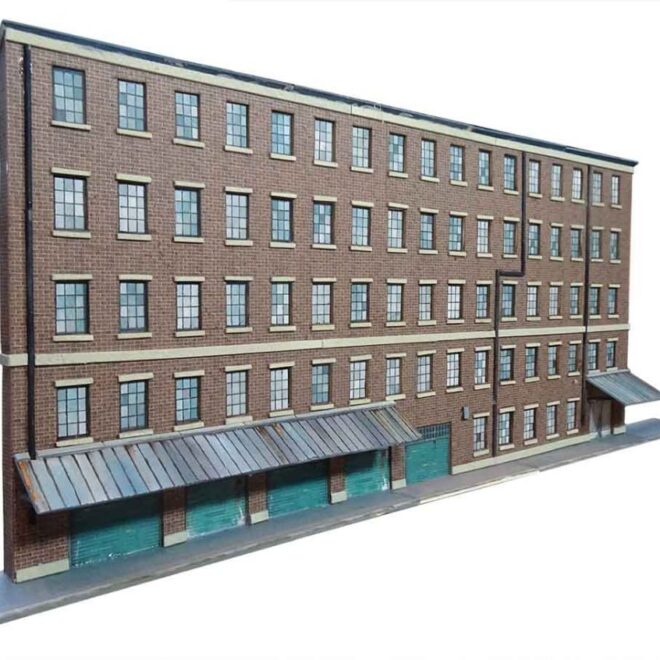 Free Printable HO Scale Buildings for Model Railroads