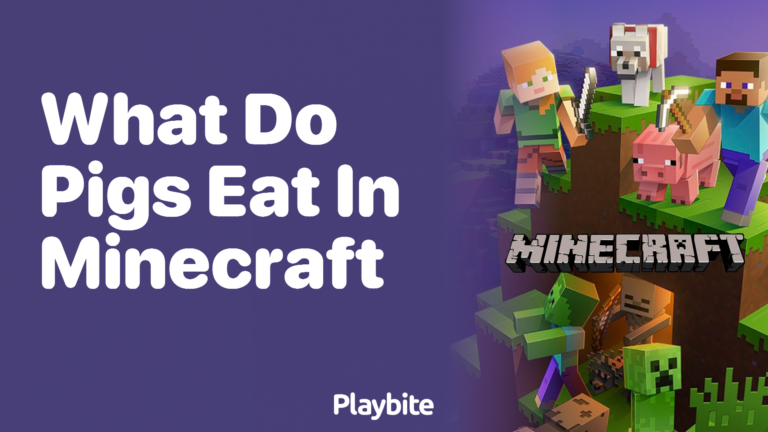 What Do Pigs Eat in Minecraft? Breeding and Farming Guide