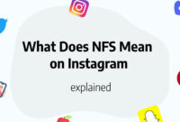What Does NFS Mean on Instagram? Social Media Slang Explained