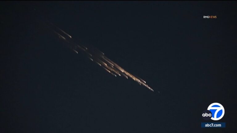 Strange Lights in Southern California Sky Explained