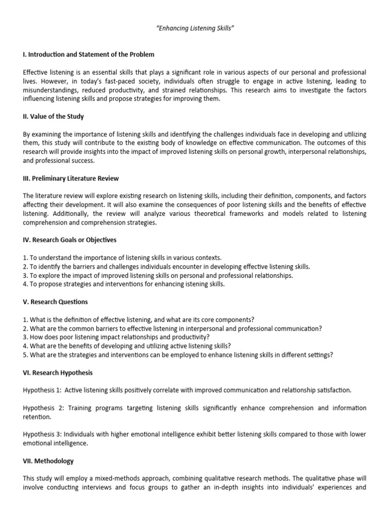 How Listening Skills Improve Patient Outcomes