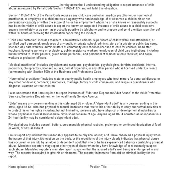 How Providers Report Abuse (What the Law Requires)