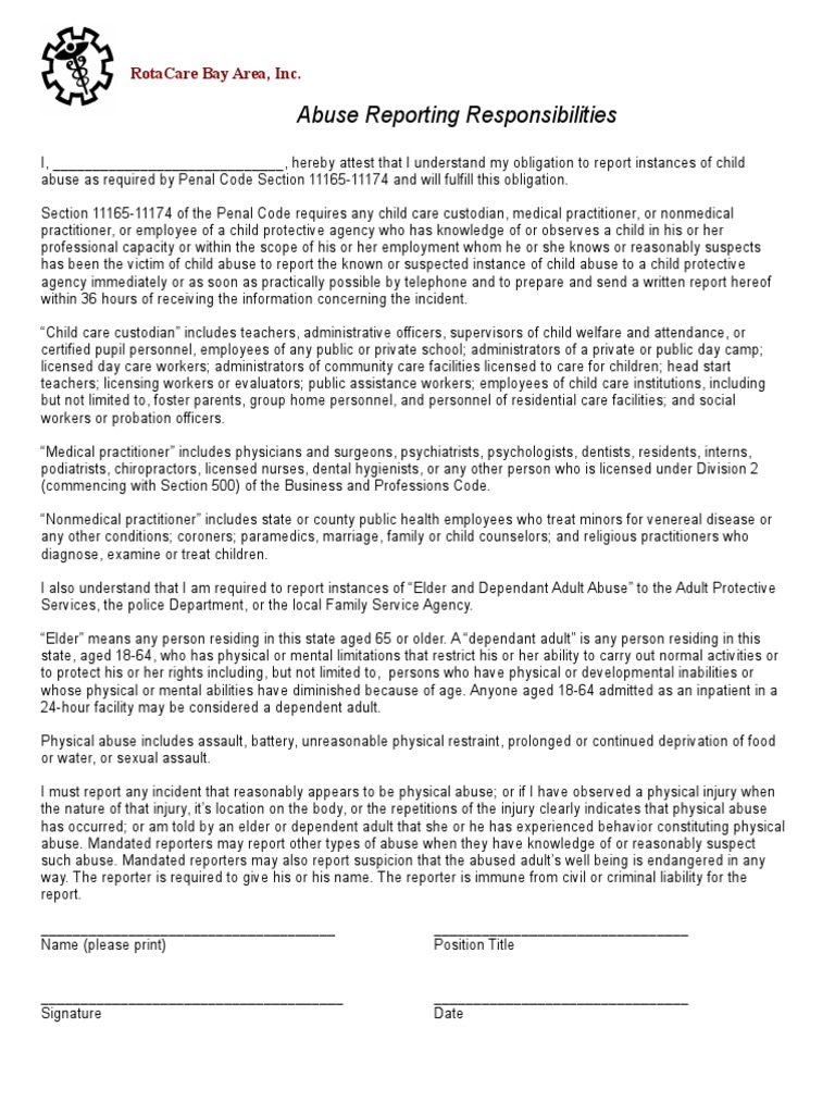 How Providers Report Abuse (What the Law Requires)
