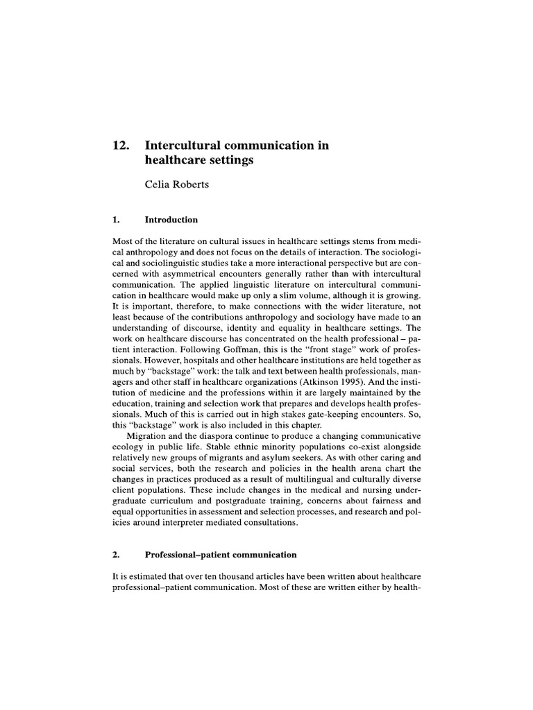 How Cultural Differences Affect Healthcare Communication