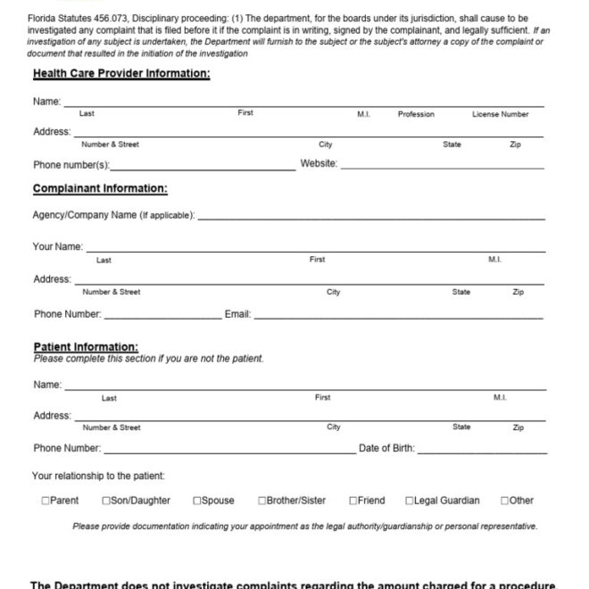 How to File a Complaint Against a Healthcare Provider