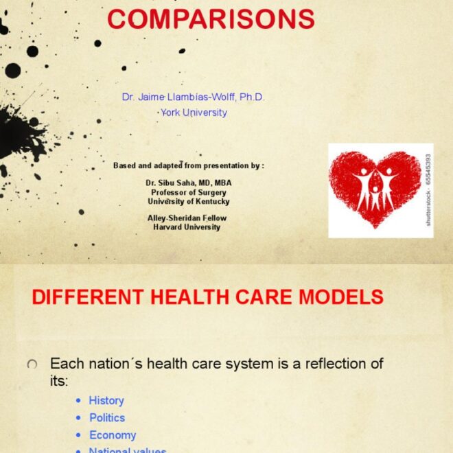 What Are the Main Models of Healthcare Systems?