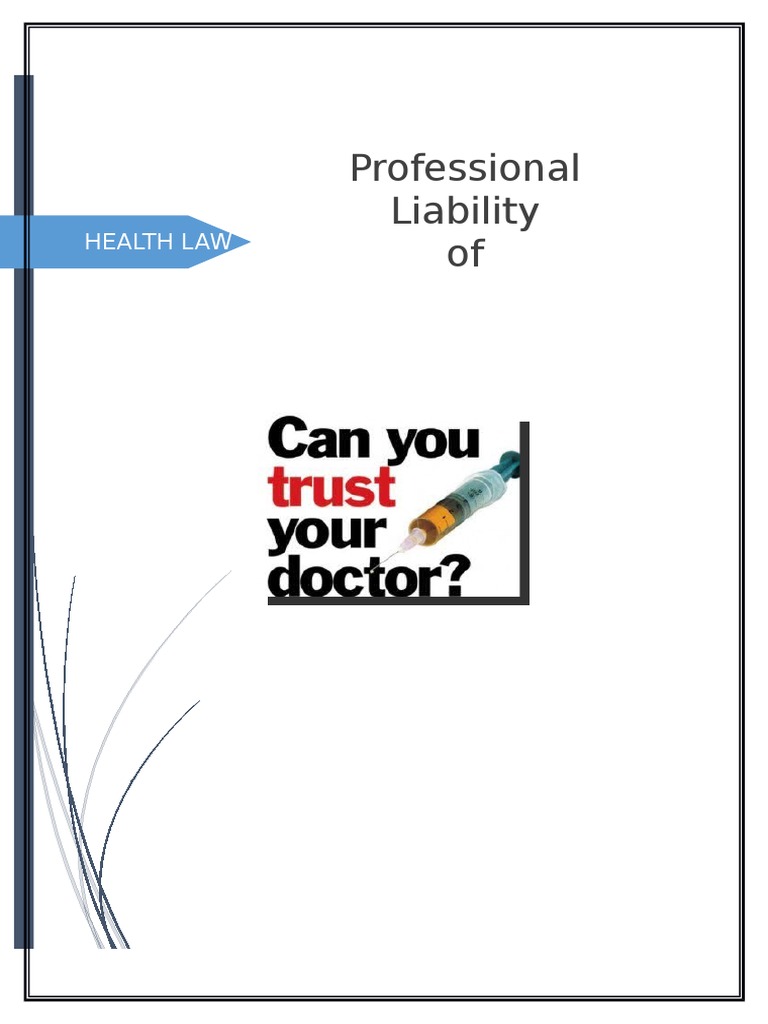 What Does Provider Liability Mean in Healthcare?