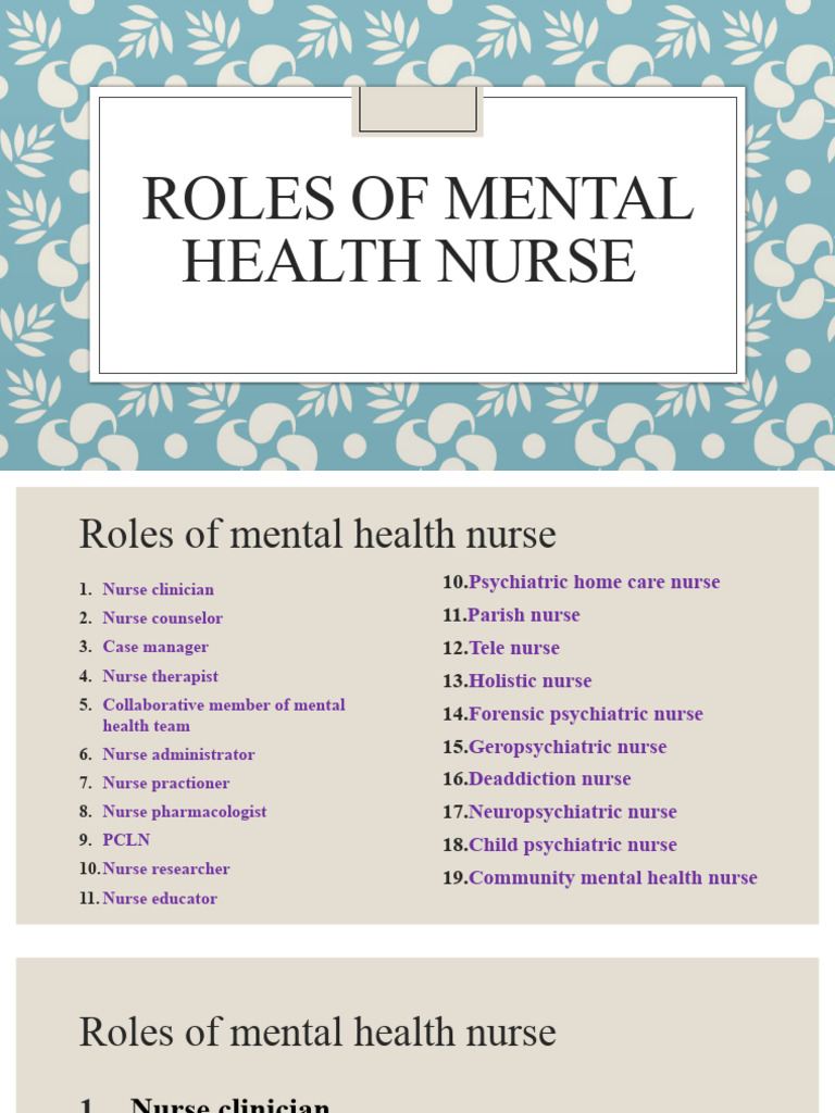 What Is a Mental Healthcare Provider’s Role?