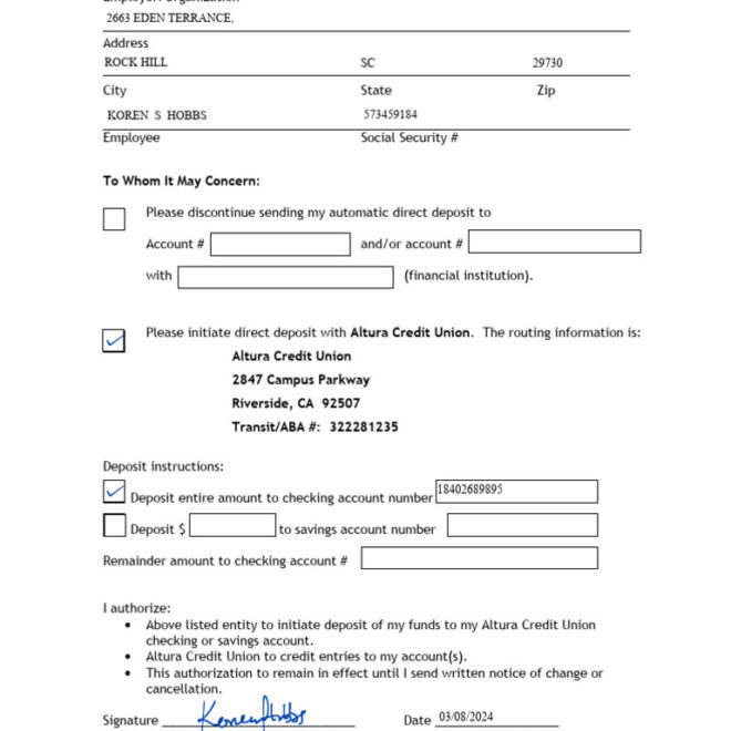 How to Switch Direct Deposit to a New Bank