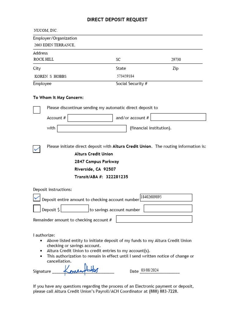 How to Switch Direct Deposit to a New Bank