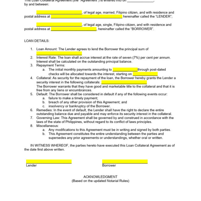 What Is Collateral in a Loan Agreement? Explained