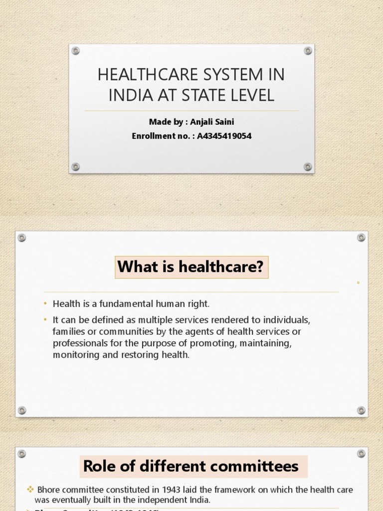 Is Healthcare Provided by State or Federal Government?