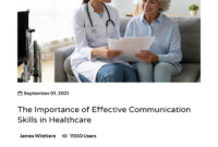 Why Communication Is Critical in Healthcare Settings