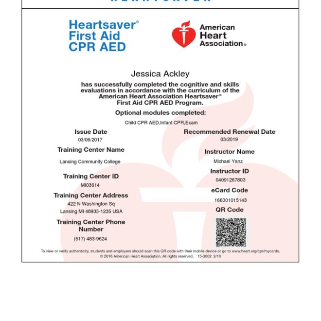 What Is AHA Healthcare Provider Certification?