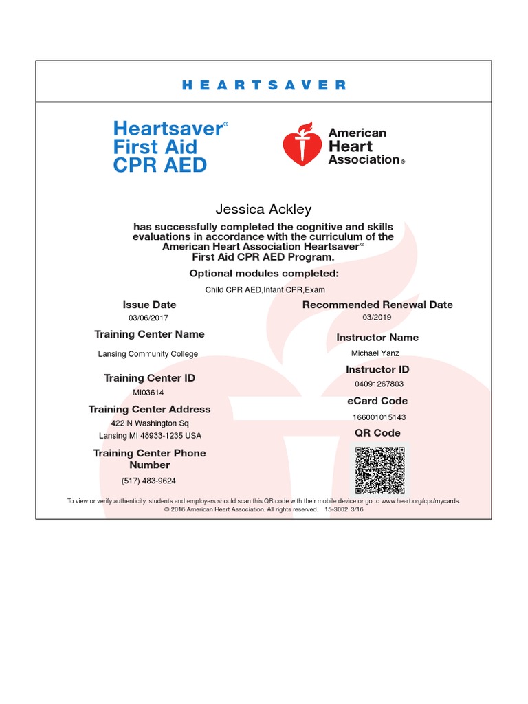 What Is AHA Healthcare Provider Certification?