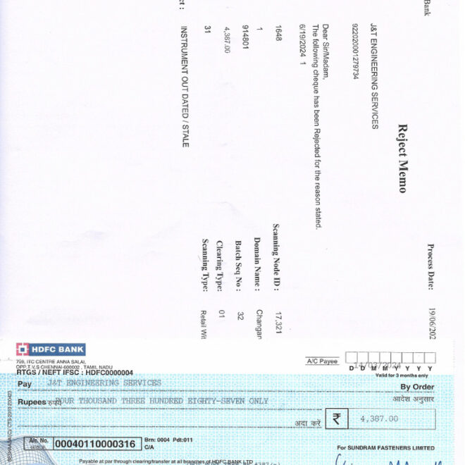 Why Some Checks Get Rejected by Banks
