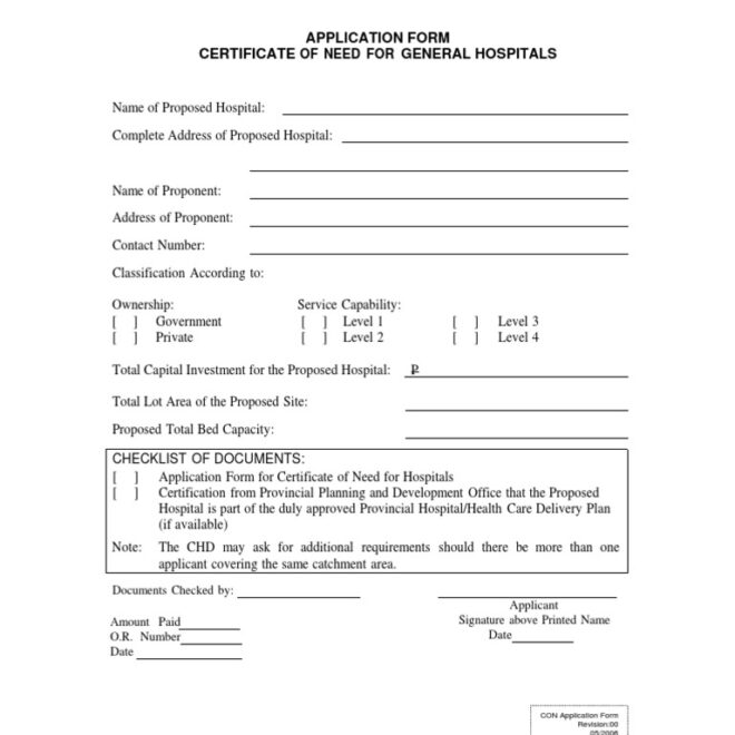 What Is a Certificate of Need in Healthcare?