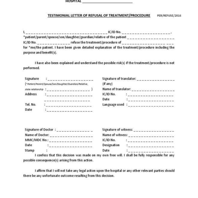 What Doctors Are Legally Allowed to Refuse