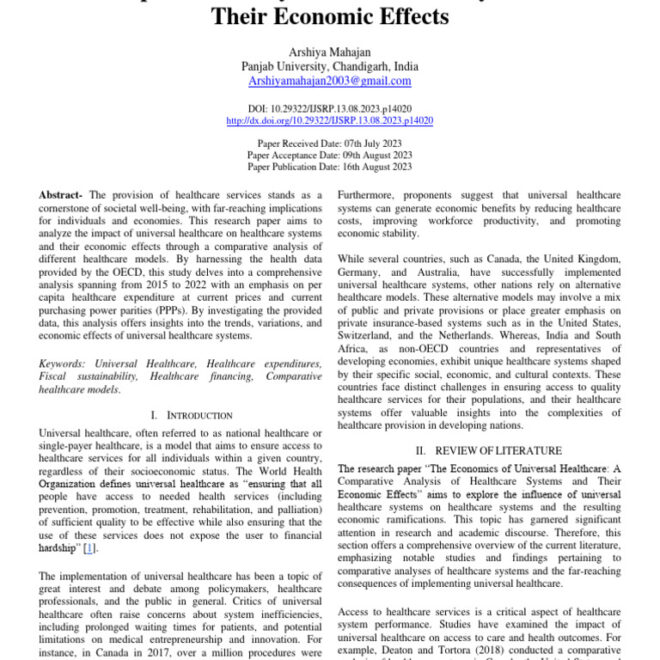 How Healthcare Impacts the Economy (Big Picture Explained)