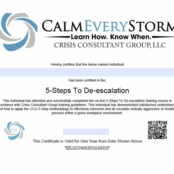 Is De-Escalation Training Mandatory for Healthcare Workers?