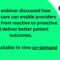 Which Providers Deliver the Majority of Patient Care?