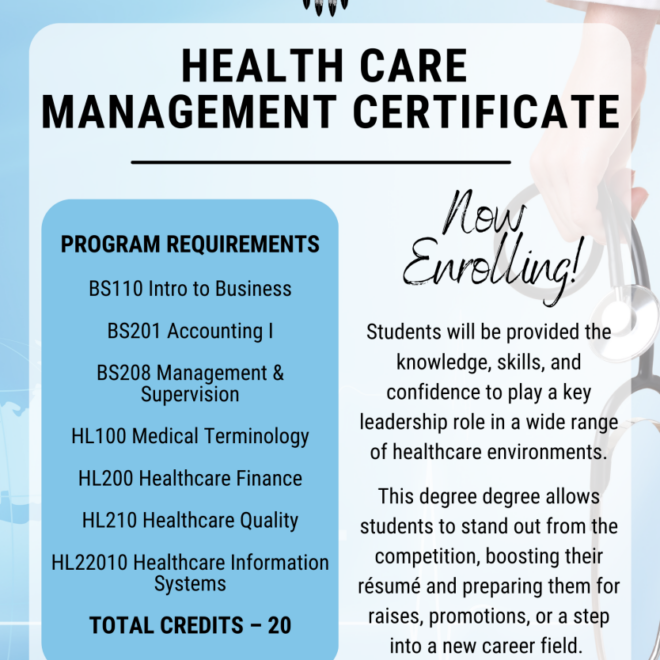 Where to Get Certified in Healthcare Management Near You