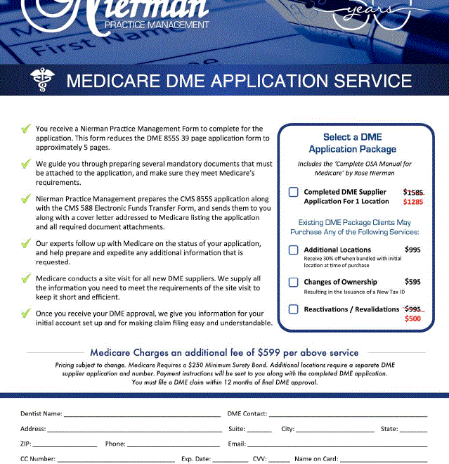 How to Become a Dental or DME Healthcare Provider