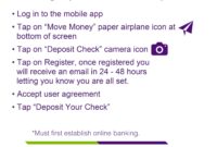 How to Set Up Mobile Check Deposit