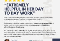 What Is Six Sigma Certification for Healthcare Professionals?