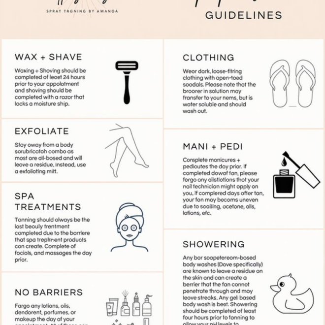 What Do I Do Before a Spray Tan? Prep Checklist for Best Results