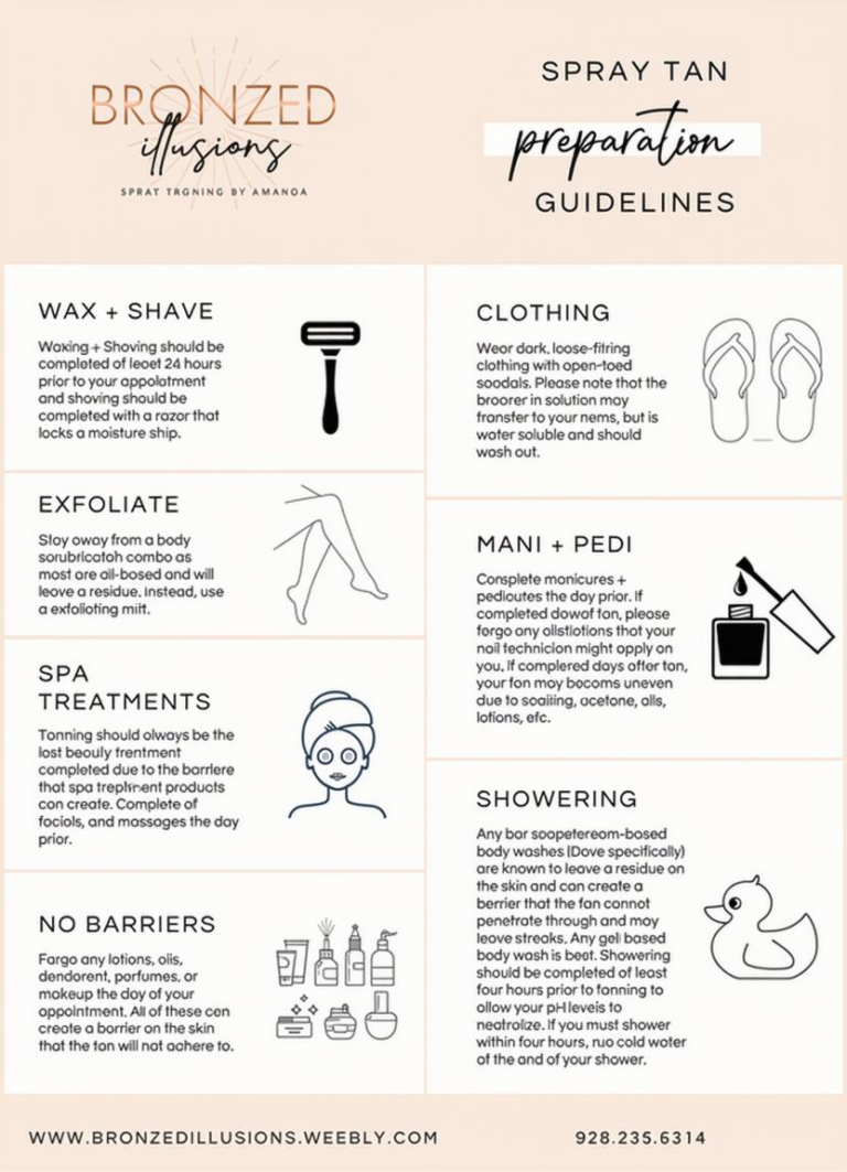 What Do I Do Before a Spray Tan? Prep Checklist for Best Results