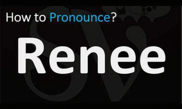 What Does Name Renee Mean