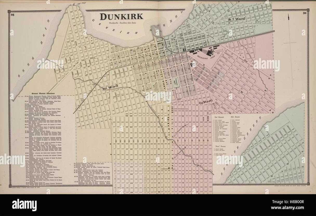 Topographical Atlas of Dunkirk New York