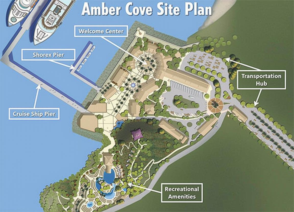 Map of Amber Cove, Dominican Republic