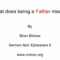 What Does It Mean To Be A Father
