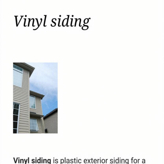 What Does The Code On Vinyl Siding Mean
