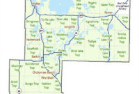 Map Of Cass County Mn