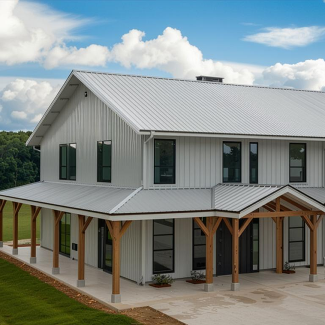 2-Story Metal Buildings With Living Quarters: Smart Designs for Work and Home