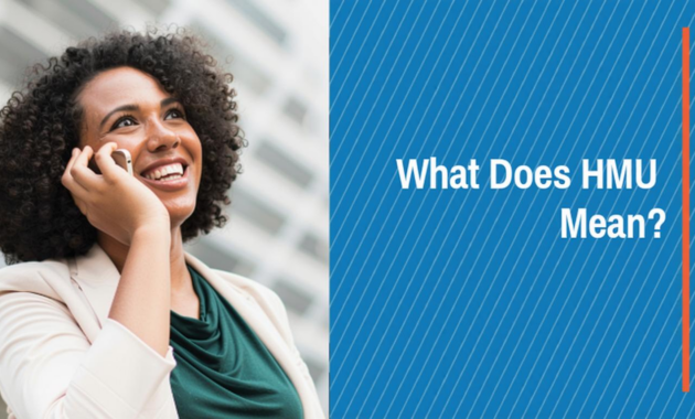 What Does Hmu Mean On Snap