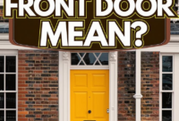 What Does A Yellow Front Door Mean