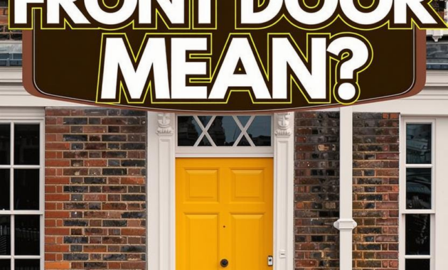 What Does A Yellow Front Door Mean