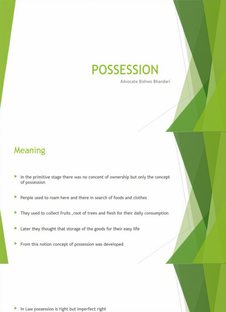 What Does Possession Is 9/10 Of The Law Mean