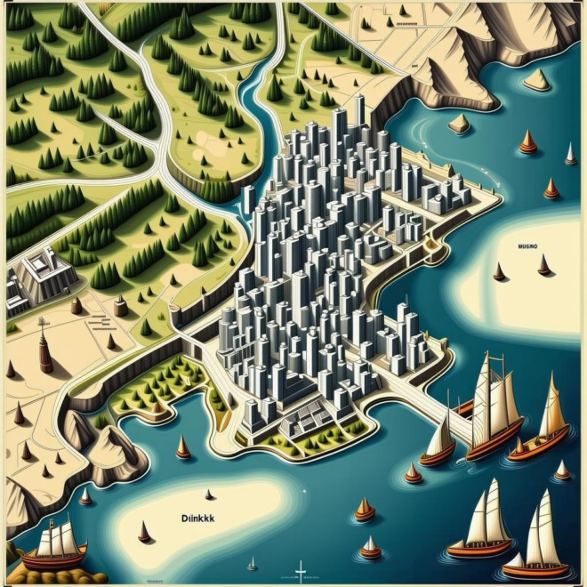 Map Of Dunkirk New York