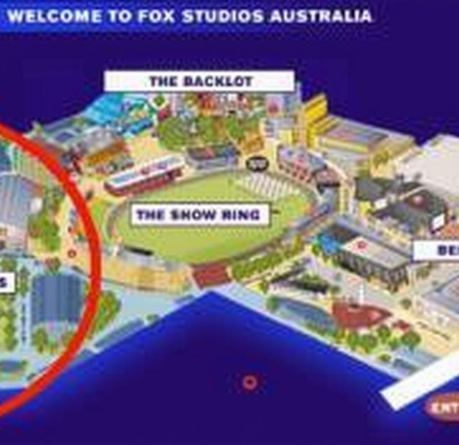 Map Of Fox Studios